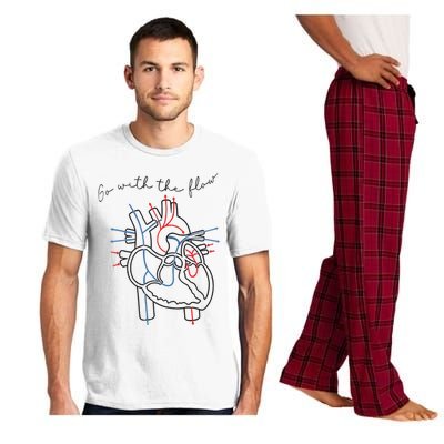 CVICU Nursing Cardiac Nurse Heart Flow Anatomy Pajama Set