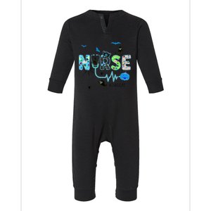 Cvicu Nurse Cardiovascular Icu Nursing Halloween Costume Gift Infant Fleece One Piece