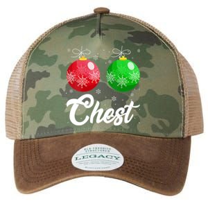 Chest Nuts Christmas Matching Couple Chestnuts Xmas Pajamas Legacy Tie Dye Trucker Hat