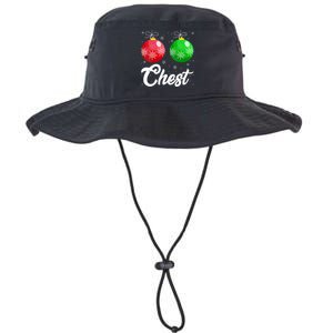 Chest Nuts Christmas Matching Couple Chestnuts Xmas Pajamas Legacy Cool Fit Booney Bucket Hat