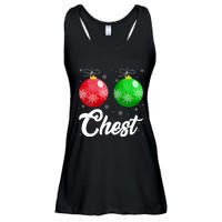 Chest Nuts Christmas Matching Couple Chestnuts Xmas Pajamas Ladies Essential Flowy Tank