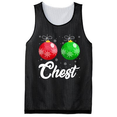 Chest Nuts Christmas Matching Couple Chestnuts Xmas Pajamas Mesh Reversible Basketball Jersey Tank