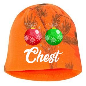 Chest Nuts Christmas Matching Couple Chestnuts Xmas Pajamas Kati - Camo Knit Beanie