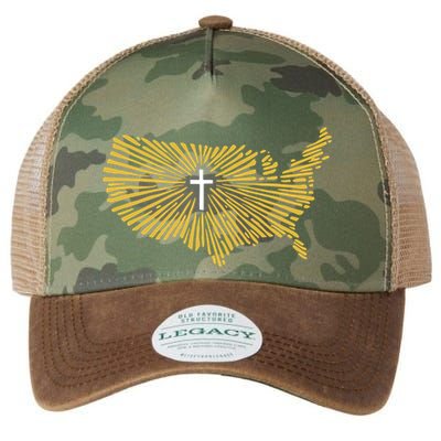 Christian Nationalism Ccn Legacy Tie Dye Trucker Hat
