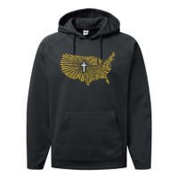 Christian Nationalism Ccn Performance Fleece Hoodie