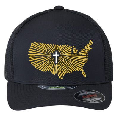 Christian Nationalism Ccn Flexfit Unipanel Trucker Cap