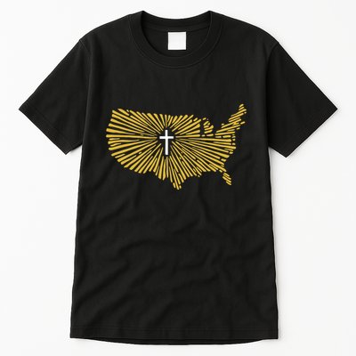 Christian Nationalism Ccn Tall T-Shirt