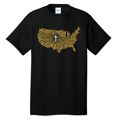 Christian Nationalism Ccn Tall T-Shirt