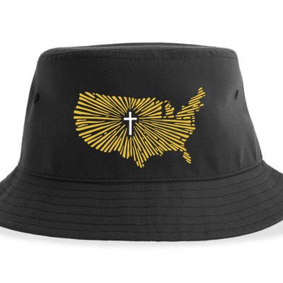 Christian Nationalism Ccn Sustainable Bucket Hat