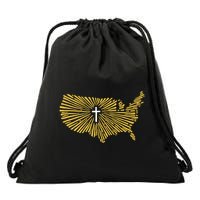 Christian Nationalism Ccn Drawstring Bag