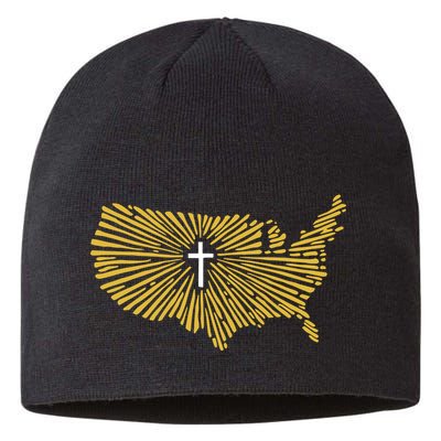 Christian Nationalism Ccn Sustainable Beanie