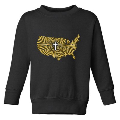 Christian Nationalism Ccn Toddler Sweatshirt
