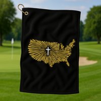 Christian Nationalism Ccn Golf Towel