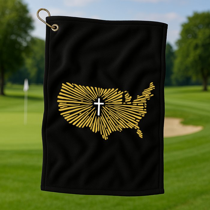 Christian Nationalism Ccn Golf Towel