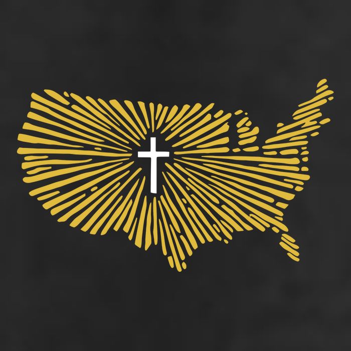 Christian Nationalism Ccn Golf Towel
