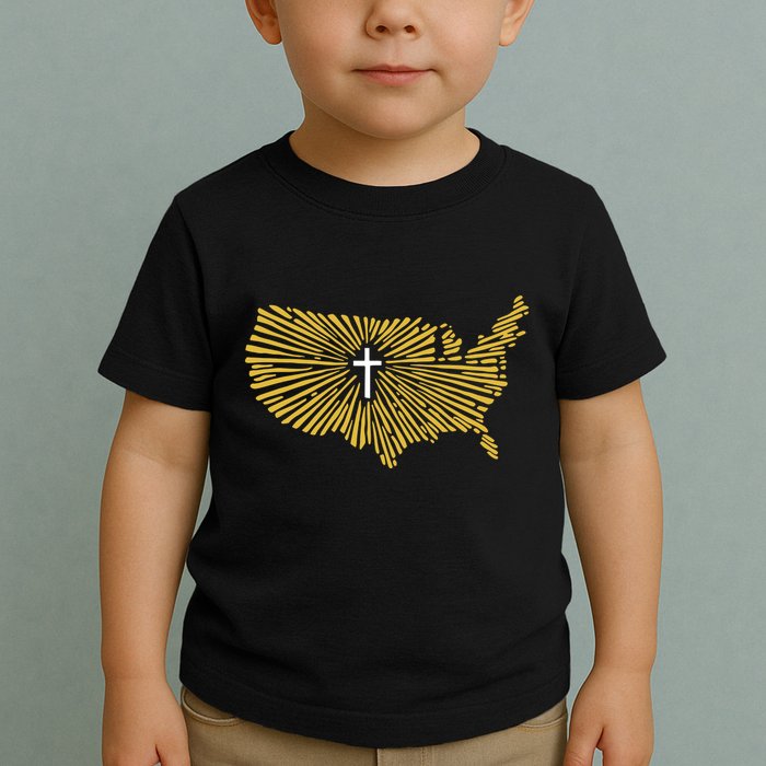 Christian Nationalism Ccn Toddler T-Shirt