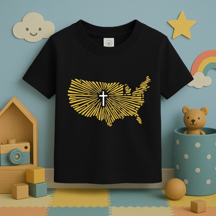 Christian Nationalism Ccn Toddler T-Shirt