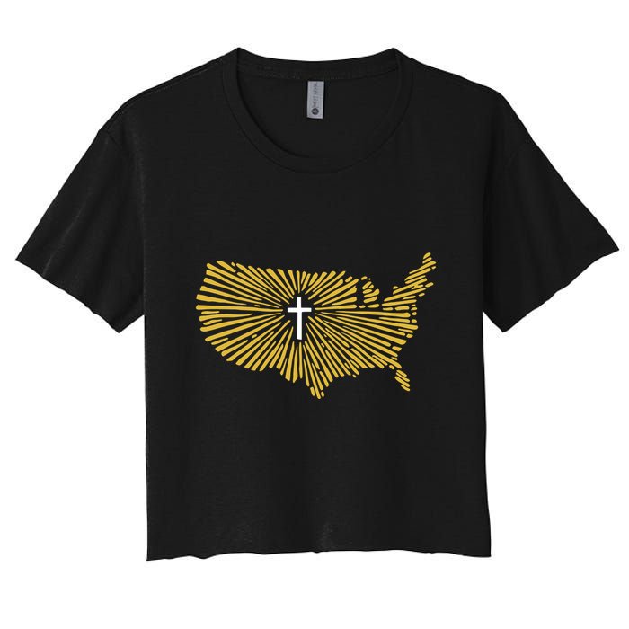 Christian Nationalism Ccn Crop Top