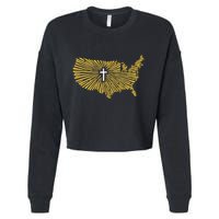 Christian Nationalism Ccn Cropped Pullover Crew