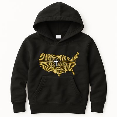 Christian Nationalism Ccn Kids Hoodie