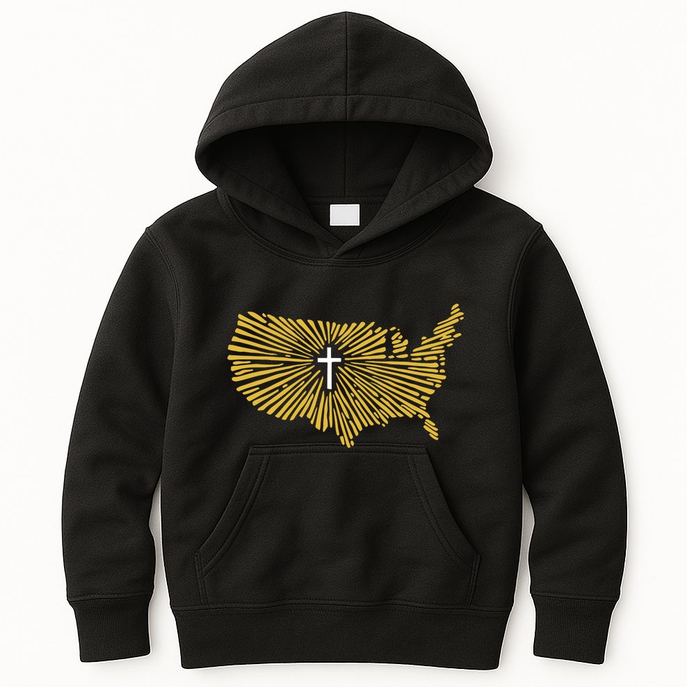 Christian Nationalism Ccn Kids Hoodie