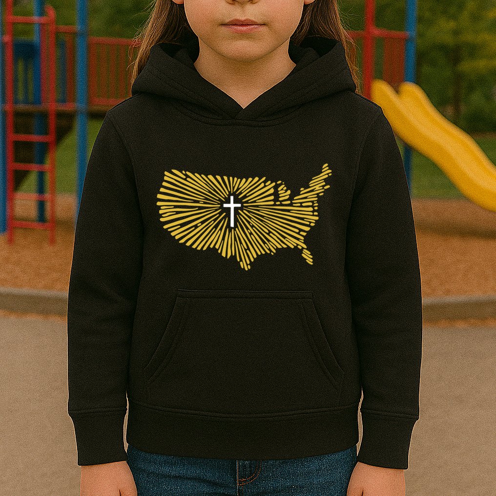 Christian Nationalism Ccn Kids Hoodie