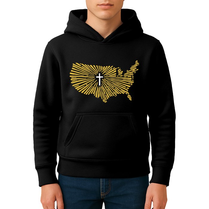 Christian Nationalism Ccn Kids Hoodie