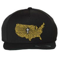 Christian Nationalism Ccn Wool Snapback Cap