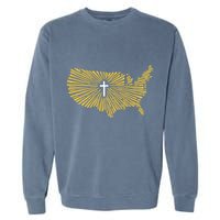 Christian Nationalism Ccn Garment-Dyed Sweatshirt