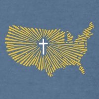 Christian Nationalism Ccn Garment-Dyed Sweatshirt