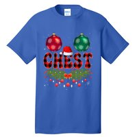 Chest Nuts Christmas Funny Matching Couple Chestnuts Xmas Meaningful Gift Tall T-Shirt