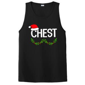 Chest Nuts Couples Christmas Funny Christmas Holiday PosiCharge Competitor Tank