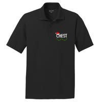 Chest Nuts Couples Christmas Funny Christmas Holiday PosiCharge RacerMesh Polo