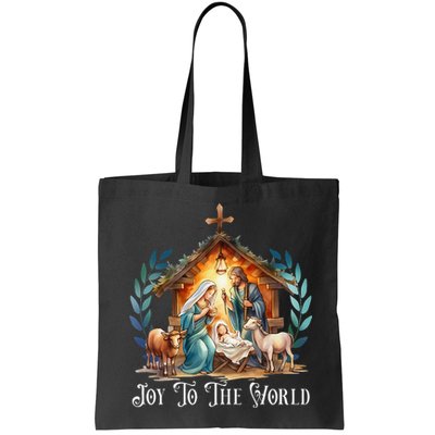 Christmas Nativity Christian Birth Of Jesus Joy To The World Gift Bag