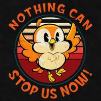 Chuuby Nothing Can Stop Us Now Ladies PosiCharge Tri-Blend Wicking Tank