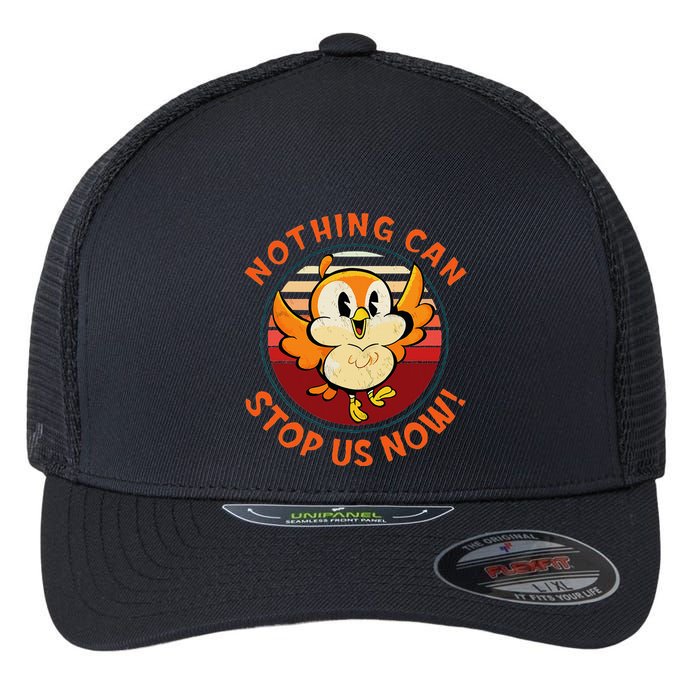 Chuuby Nothing Can Stop Us Now Flexfit Unipanel Trucker Cap