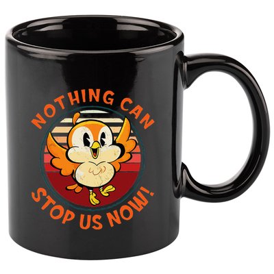 Chuuby Nothing Can Stop Us Now 11oz C Handle Ceramic Mug