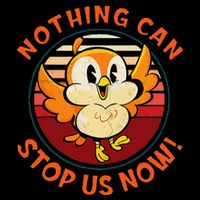 Chuuby Nothing Can Stop Us Now Drawstring Bag