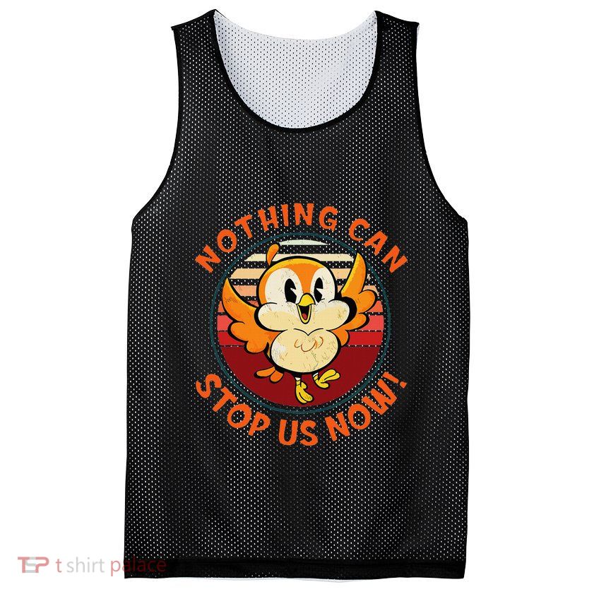 Chuuby Nothing Can Stop Us Now Mesh Reversible Basketball Jersey Tank