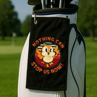 Chuuby Nothing Can Stop Us Now Golf Towel