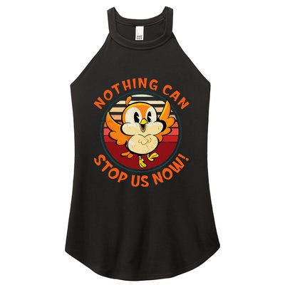 Chuuby Nothing Can Stop Us Now Women's Perfect Tri Rocker Tank