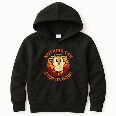Chuuby Nothing Can Stop Us Now Kids Hoodie