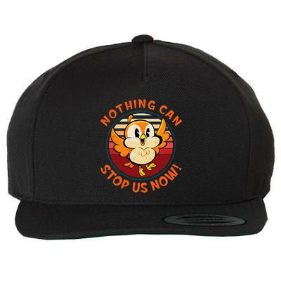 Chuuby Nothing Can Stop Us Now Wool Snapback Cap