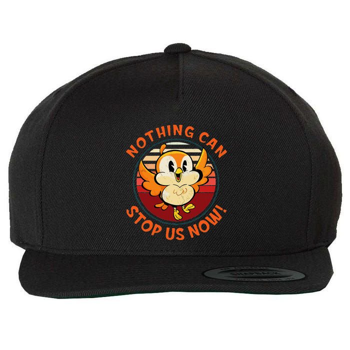 Chuuby Nothing Can Stop Us Now Wool Snapback Cap