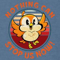 Chuuby Nothing Can Stop Us Now Garment-Dyed Sweatshirt