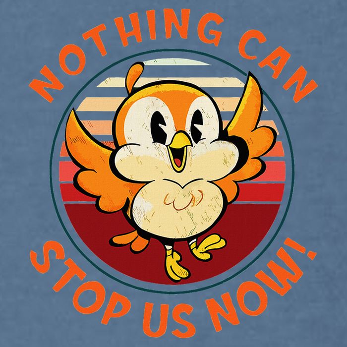 Chuuby Nothing Can Stop Us Now Garment-Dyed Sweatshirt