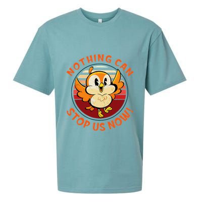 Chuuby Nothing Can Stop Us Now Sueded Cloud Jersey T-Shirt