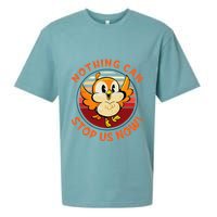 Chuuby Nothing Can Stop Us Now Sueded Cloud Jersey T-Shirt