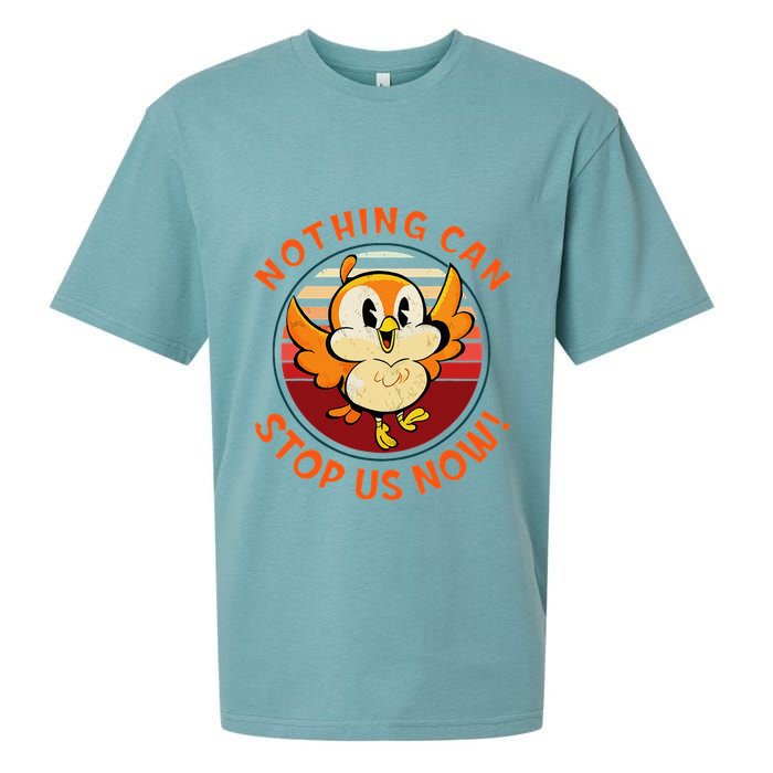 Chuuby Nothing Can Stop Us Now Sueded Cloud Jersey T-Shirt