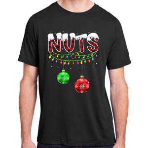 Chest Nuts Christmas Matching Couple Chestnuts Adult ChromaSoft Performance T-Shirt